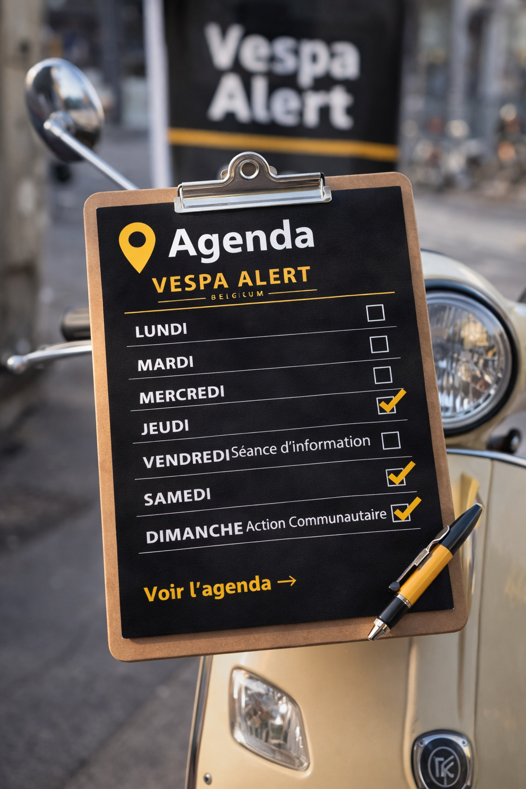 Veranstaltungen Vespa Alert Belgium