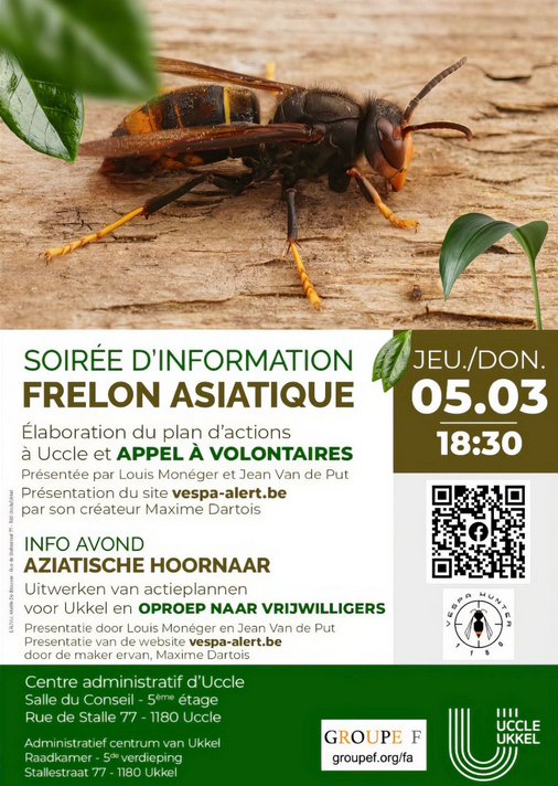 Affiche : Conférence à Uccle